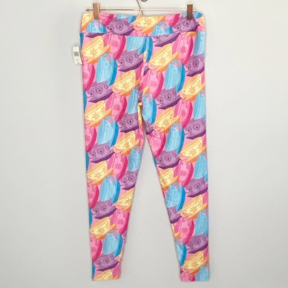 Disney Parks Mad Tea Party Teacup Print Leggings - Picture 9 of 11